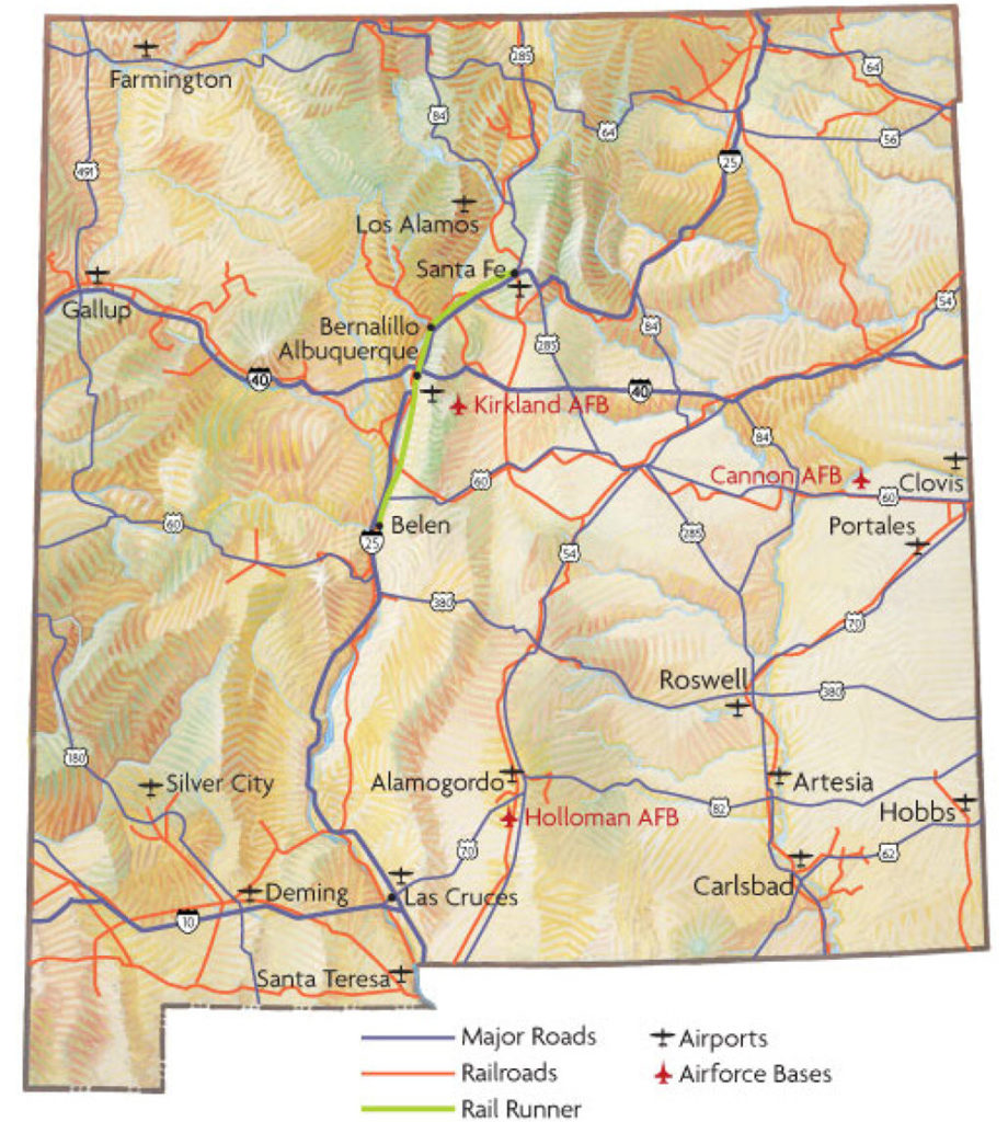 Traffic and transportation in New Mexico